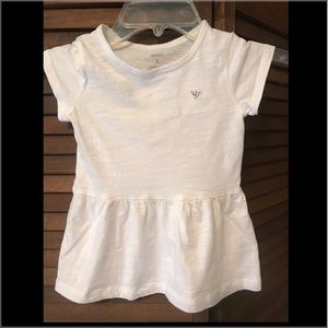 Carter's cotton white shirt, size 5, so very cute