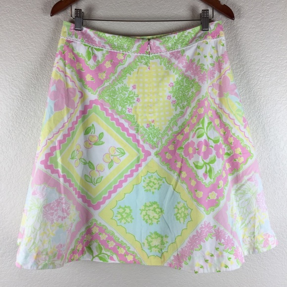 💋Lilly Pulitzer A line skirt - Picture 3 of 7