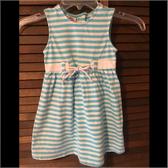 Satin Flowers" Other - Cotton summer dress, with a drawstring waist, sz 5