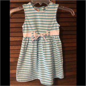Cotton summer dress, with a drawstring waist, sz 5