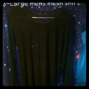 XL mens mesh shirt