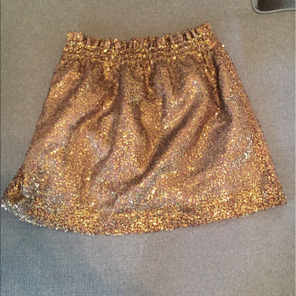 J. Crew sequined skirt