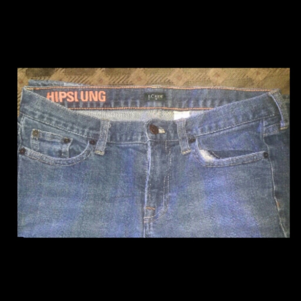 J Crew Hipslung capri jeans