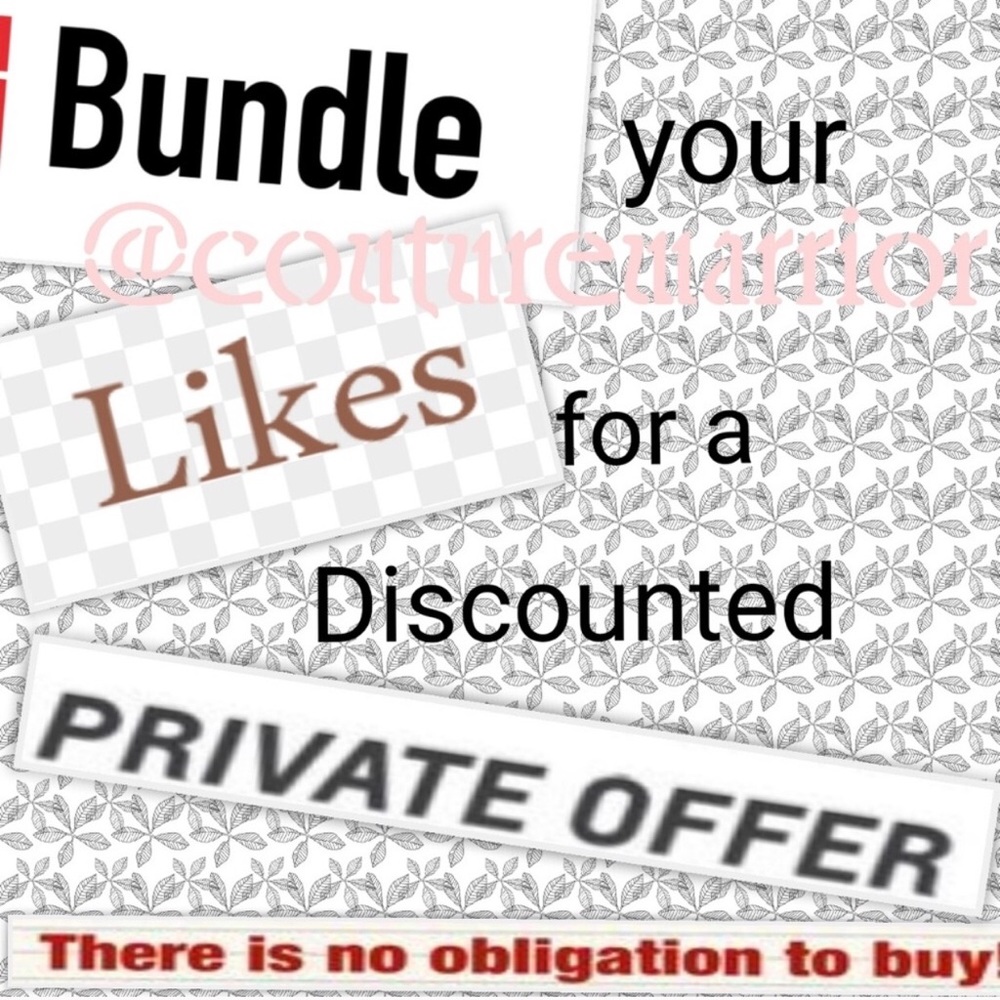 Would you like a private discount offer?