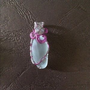🌊Beach Glass Pendant
