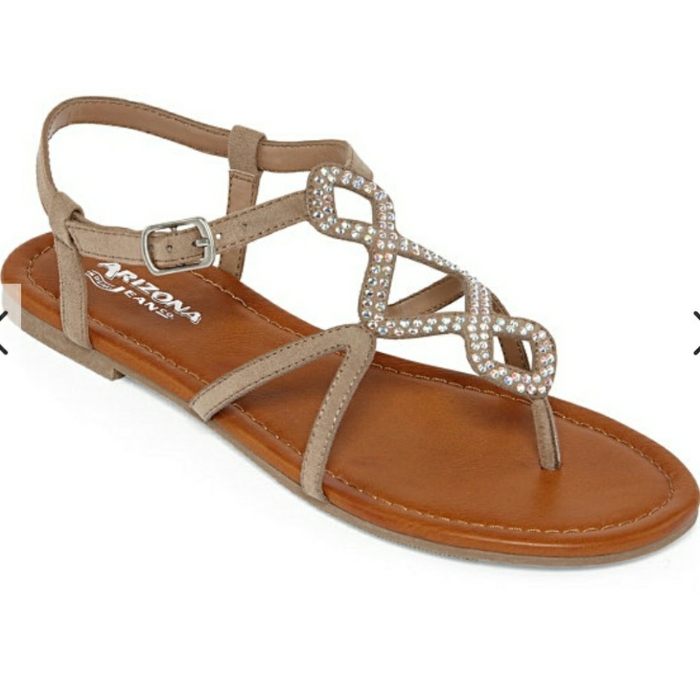 😍Rhinestone Strappy Sandal😍