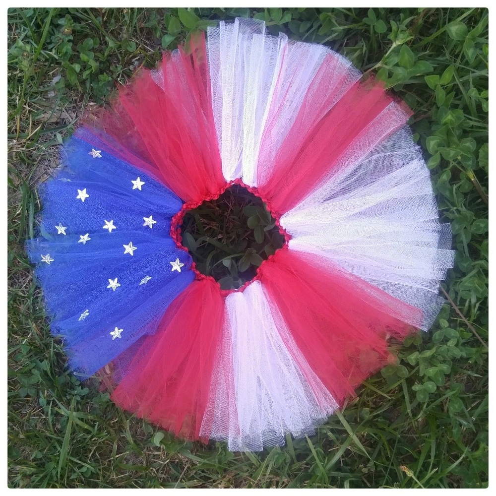 Custom handmade 4th July Tutu