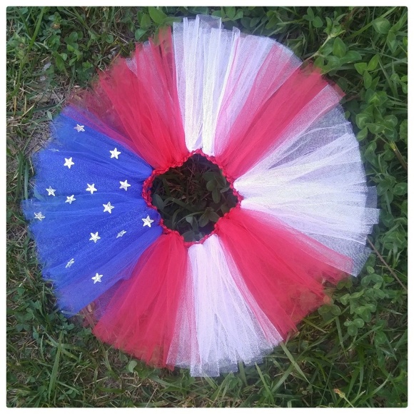 Custom handmade 4th July Tutu - Picture 1 of 1