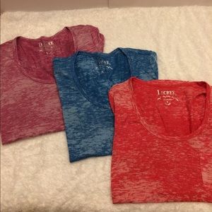 LOT OF 3 decree pocket tees