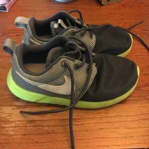 Gently worn Nike shoes