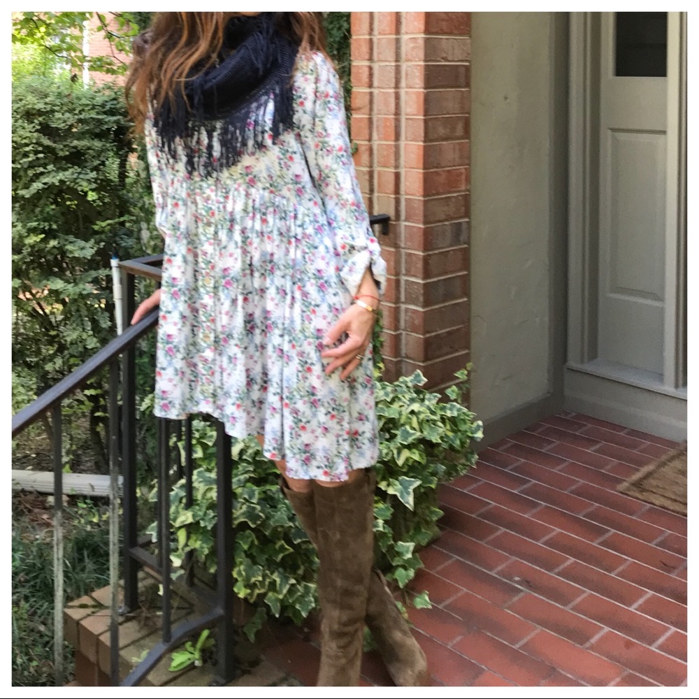 ✨ONE HOUR SALE✨Long sleeve flora dress - Picture 6 of 6