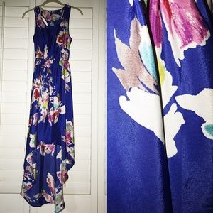 Royal Blue Flower Dress