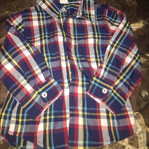 Boys button down shirt. 3T. EUC