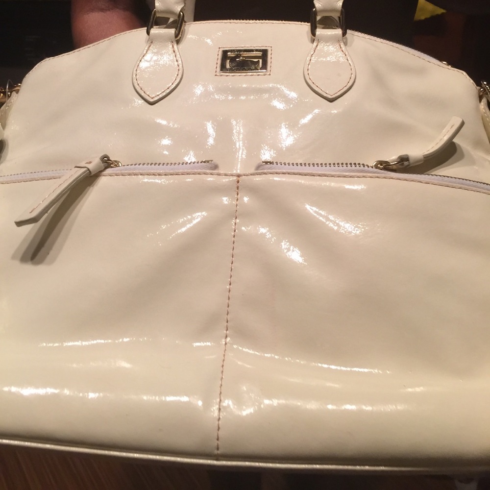 NWT Dooney & Bourke Dillen Double Pocket Satchel - Picture 3 of 14