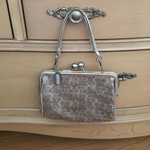 Gold Coach purse