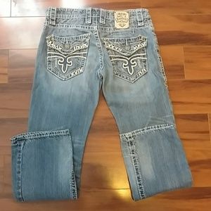 Mens Rock Revival Jeans