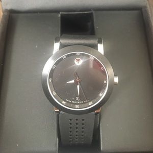 Men's Movado Musuem Sport Watch Black