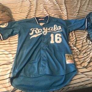 Bo Jackson royals baseball jersey