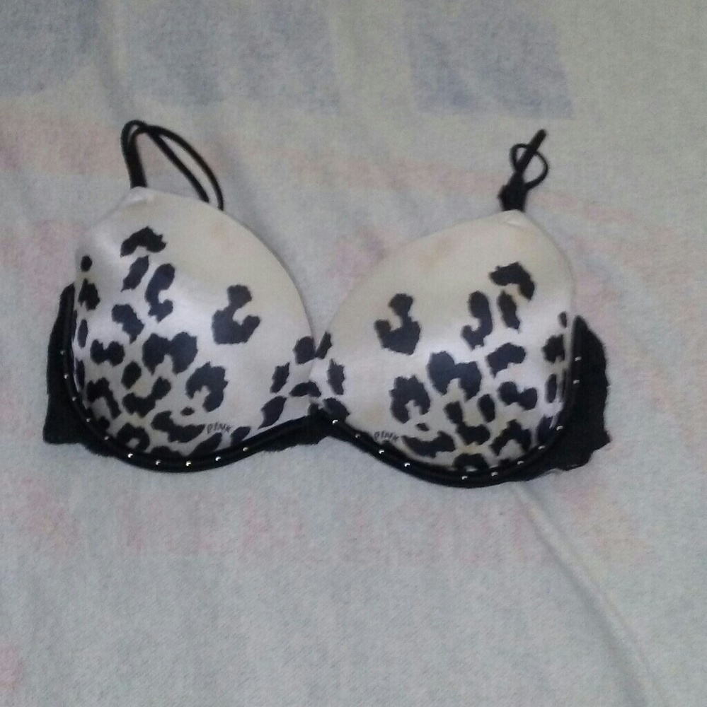 Pink bra