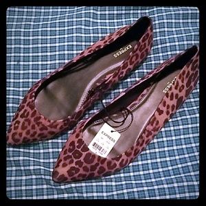 Express Leopard Flats