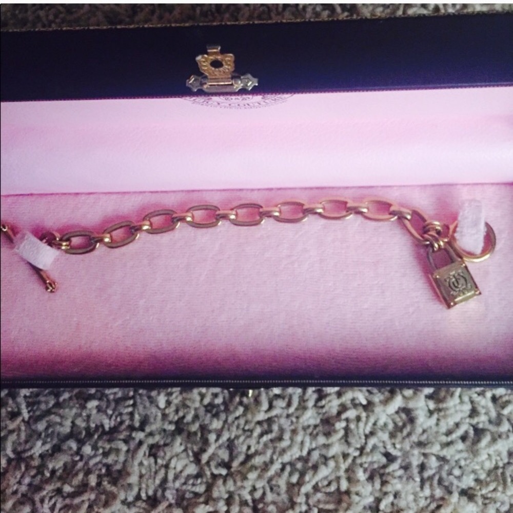 Juicy Couture Gold Bracelet (charm bracelet)