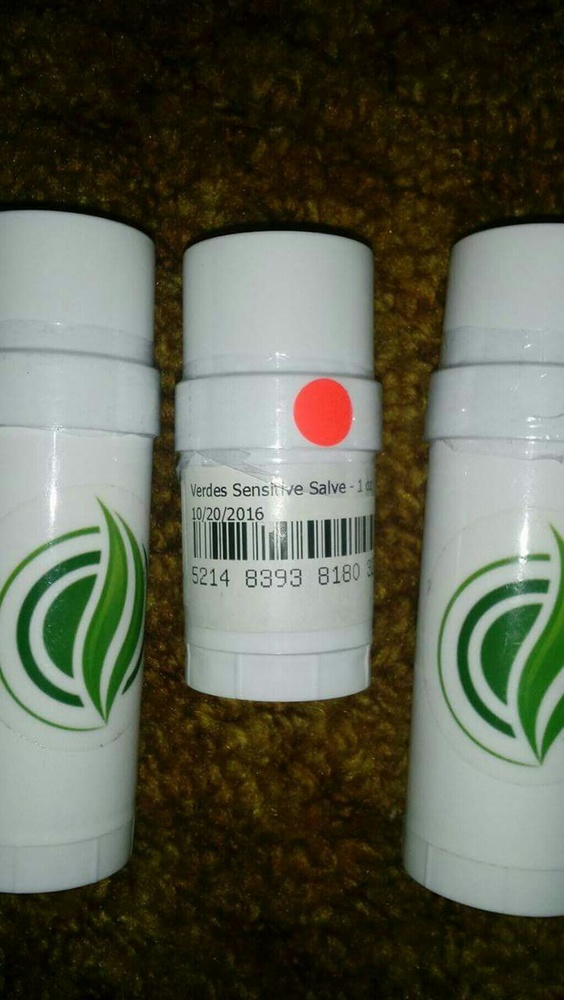 Dispensary verde marijuana salve