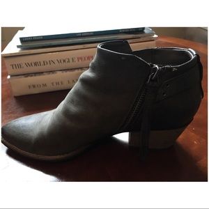 Dolce Vita low heel grey booties