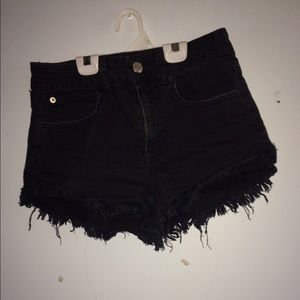 high wasted festival shorts