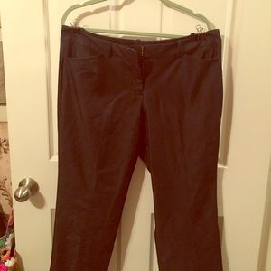Denim style dress pants