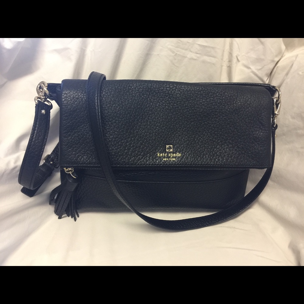 {SOLD!} Kate Spade large black crossbody