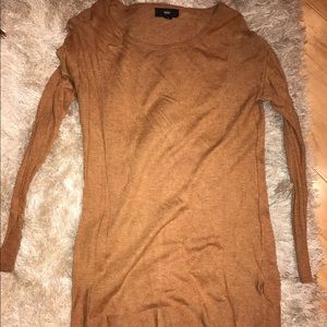 Camel Tunic Sweater