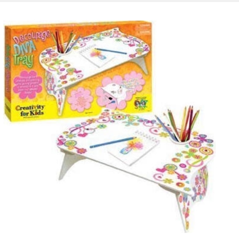 Creativity for Kids Decoupage Diva Tray