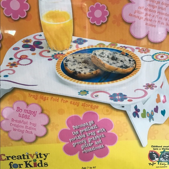 Creativity for Kids Decoupage Diva Tray - Picture 6 of 8