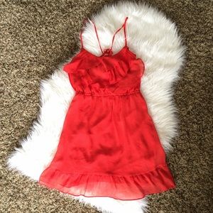 American Eagle Ruffle Dress