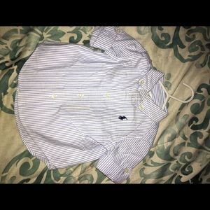 baby boy polo bottom up shirt