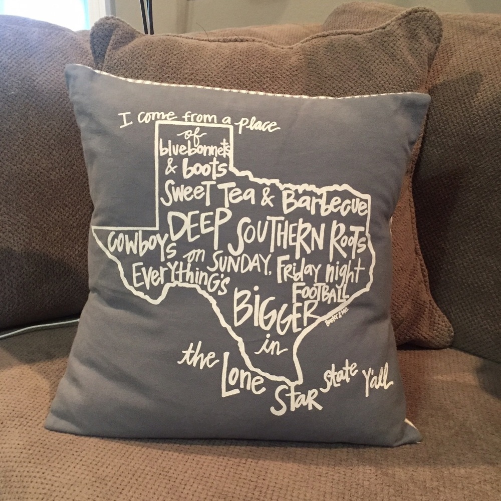Texas pillow