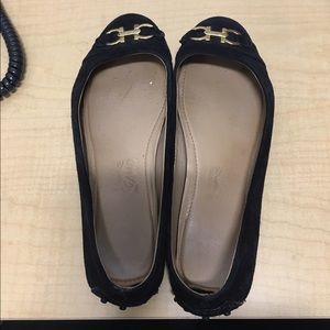 Authentic Ferragamo Suede Leather Flats