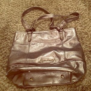 B Makowsky silver bag