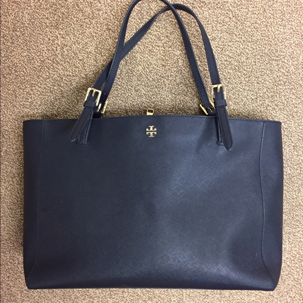 Tory Burch Large York Tote, Navy