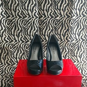 Betsiie Peep Toe Pumps