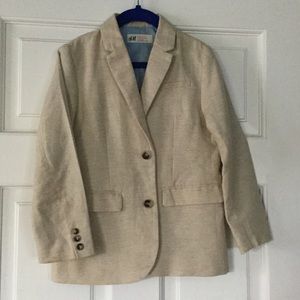 H&M Boys Linen Blazer