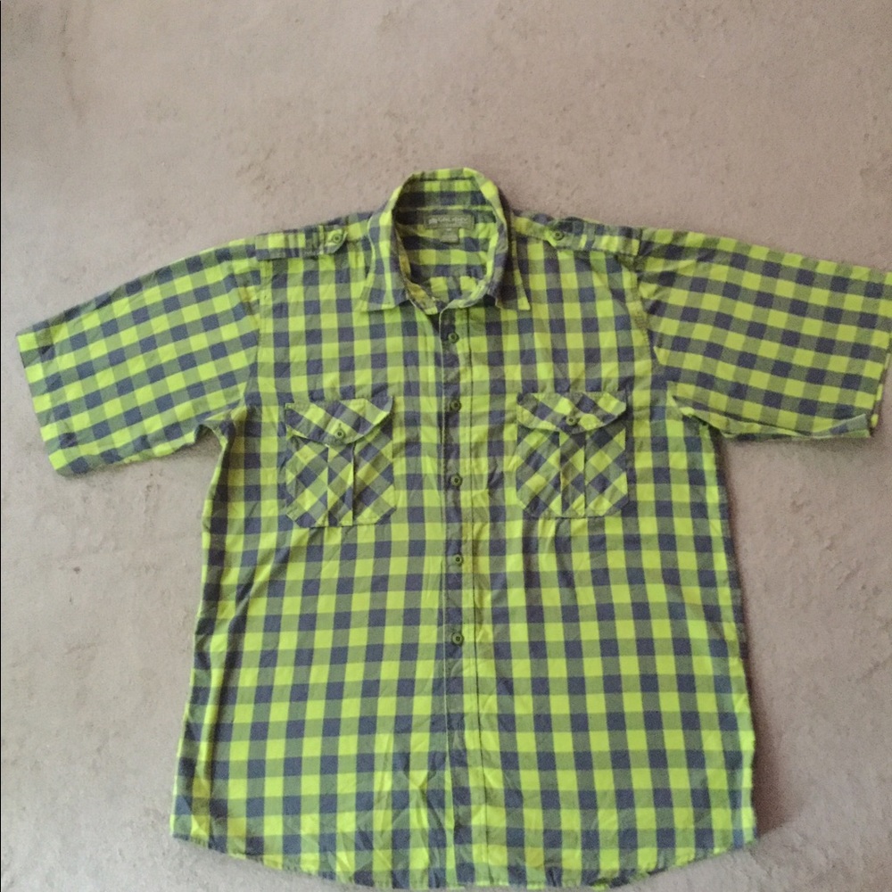 GALAXY PATROL MEN'S SHORT SLEEVE SHIRT.  SIZE XXL