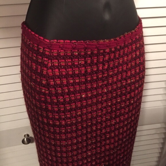 [Tory Burch] {NWT} Victory Tweed Skirt - Picture 2 of 3