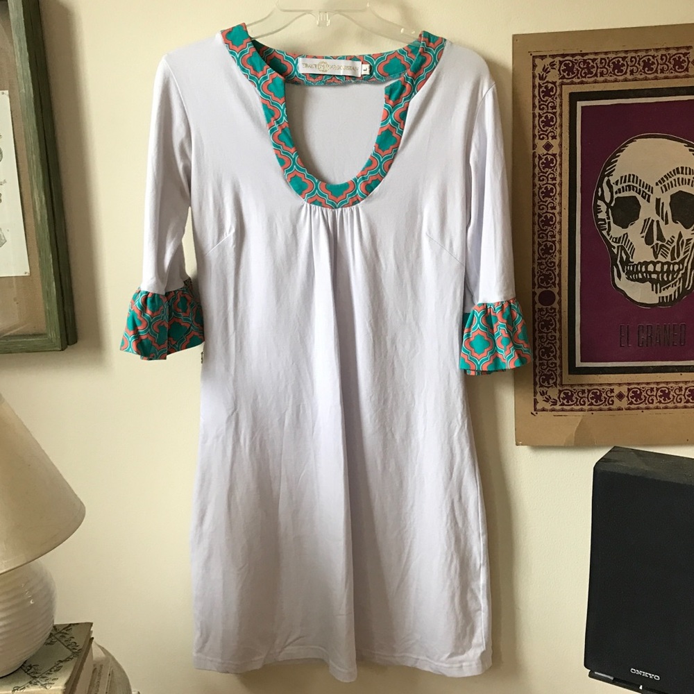 Tracy Negoshian Ruffle Dress