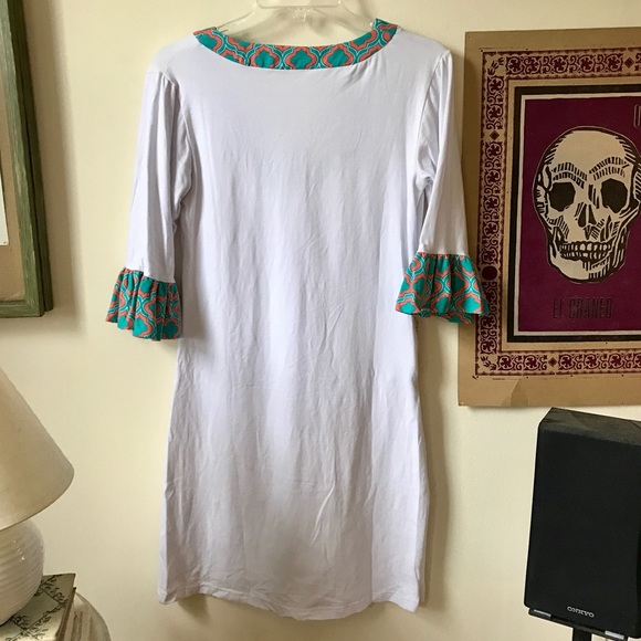 Tracy Negoshian Ruffle Dress - Picture 2 of 4