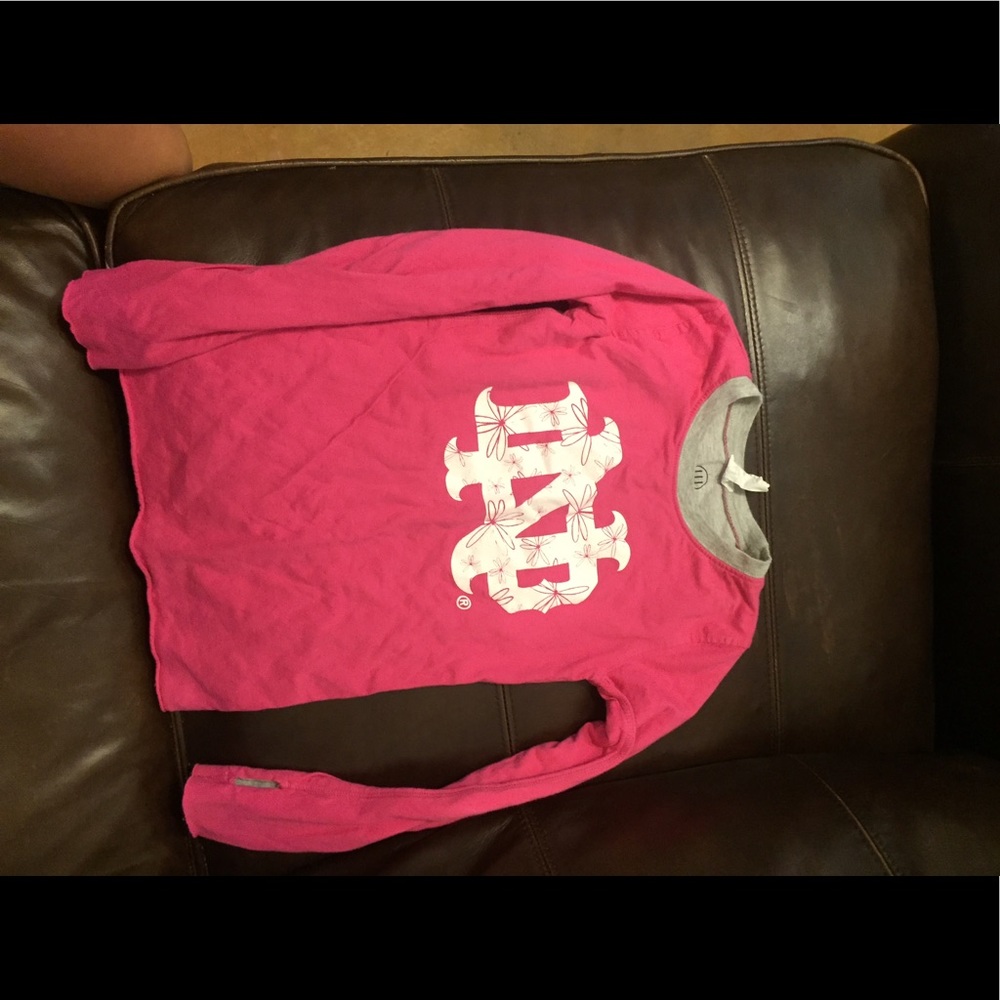 Girls Notre Dame long sleeve t-shirt