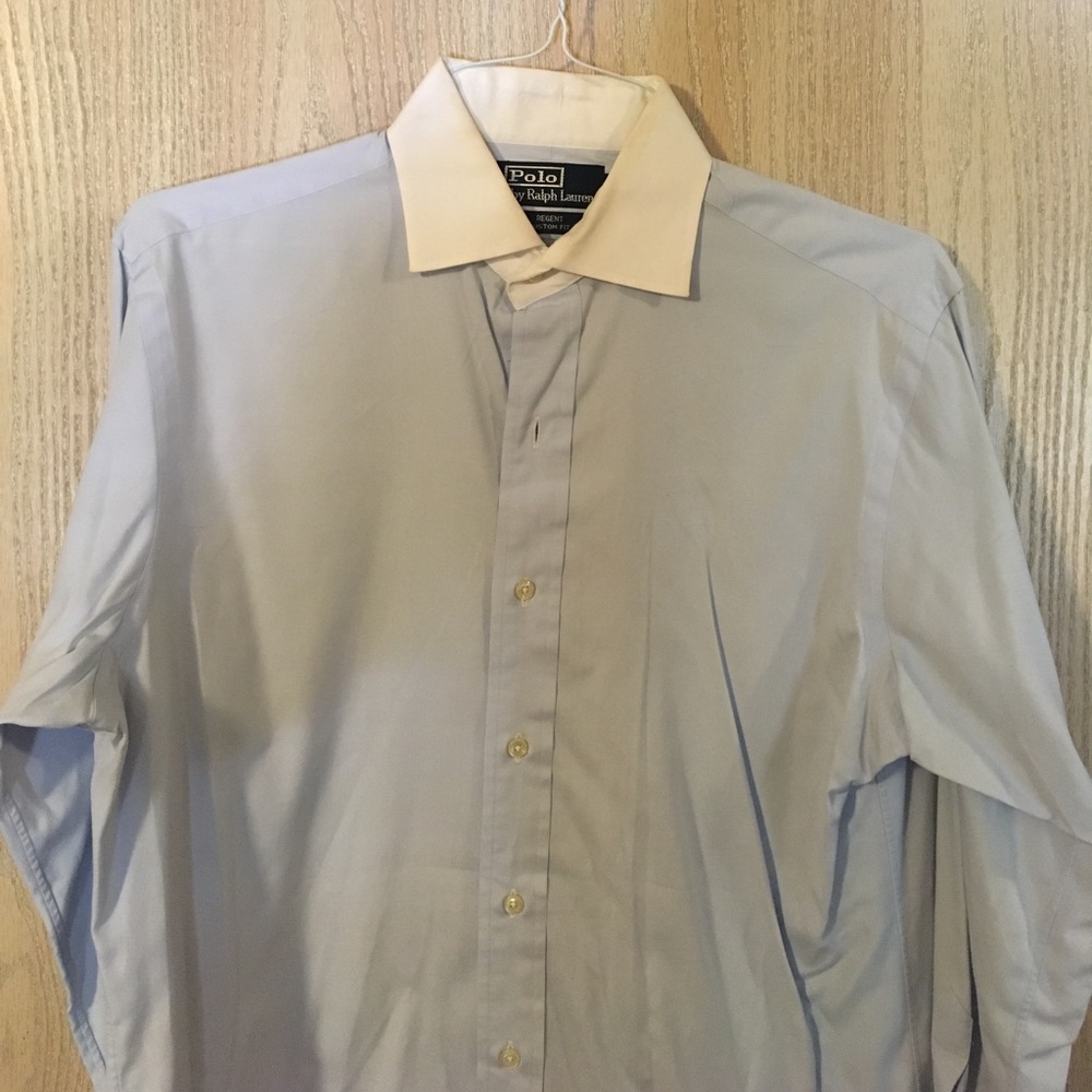 Excellent condition Polo brand two-tone buttondown