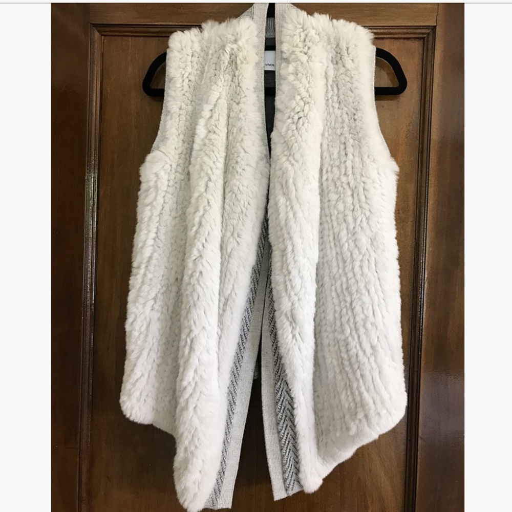 Vince Fur Vest