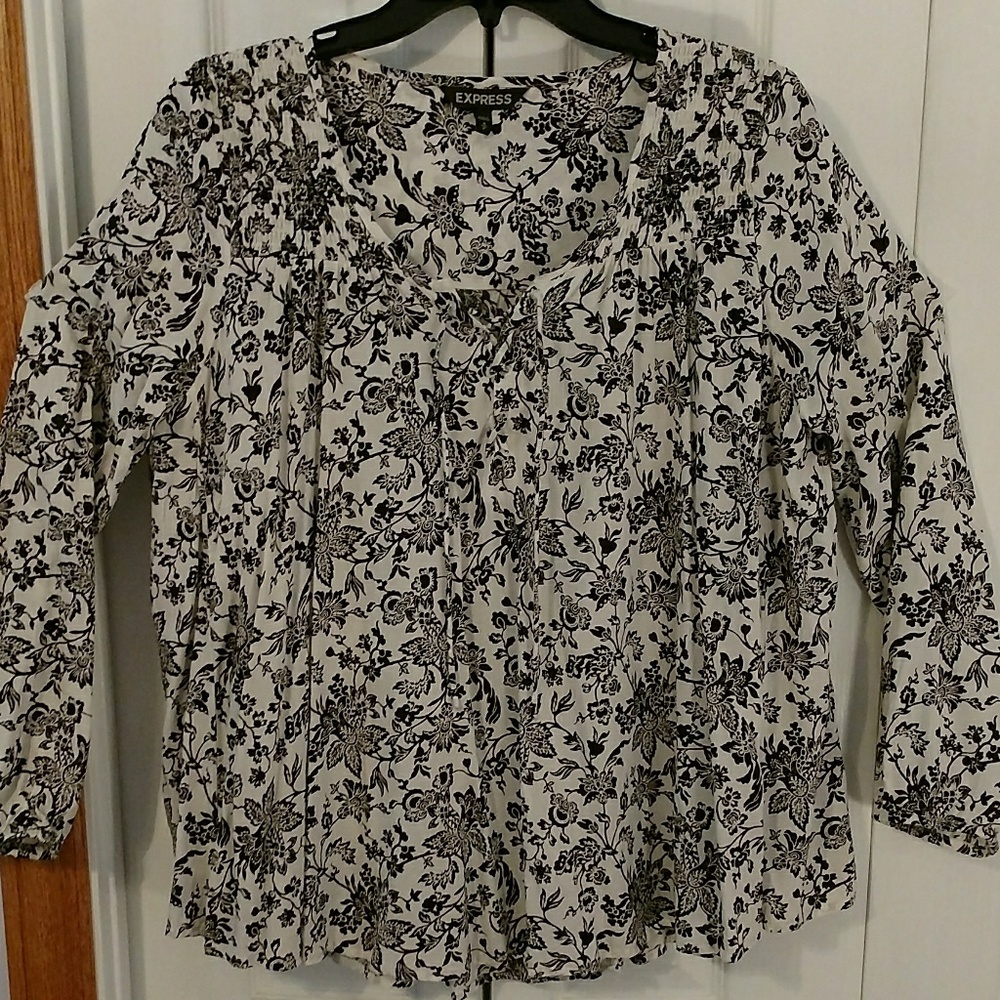 Express Lace Up Blouse