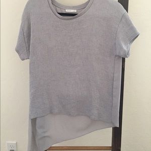 Grey Zara top
